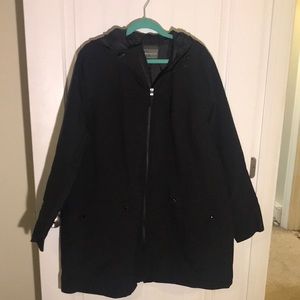 NWOT Tek Gear hooded rain jacket women’s 2x